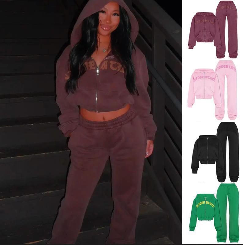 Printed Sweatsuit Set